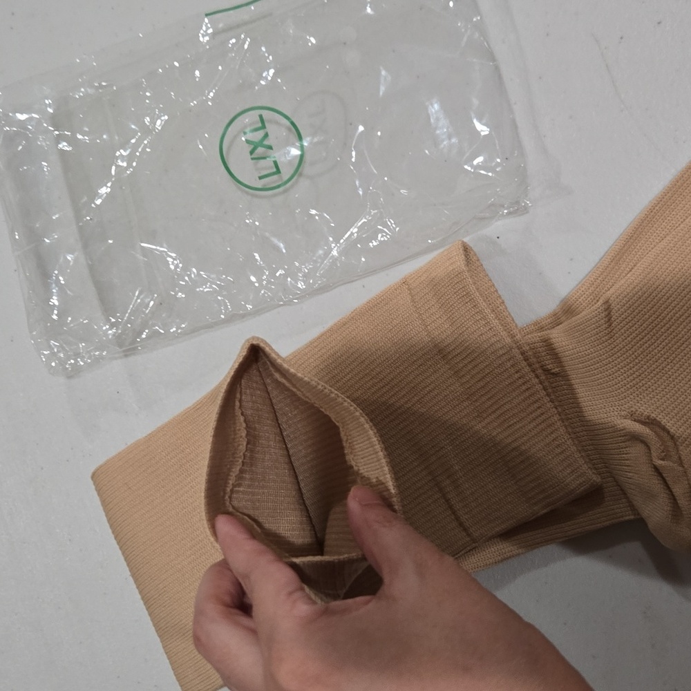 (L/XL)Beige Compression Sock - Picture 3 of 3